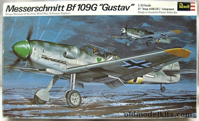 Revell 1/32 Messerschmitt Bf-109G Gustav, H279 plastic model kit